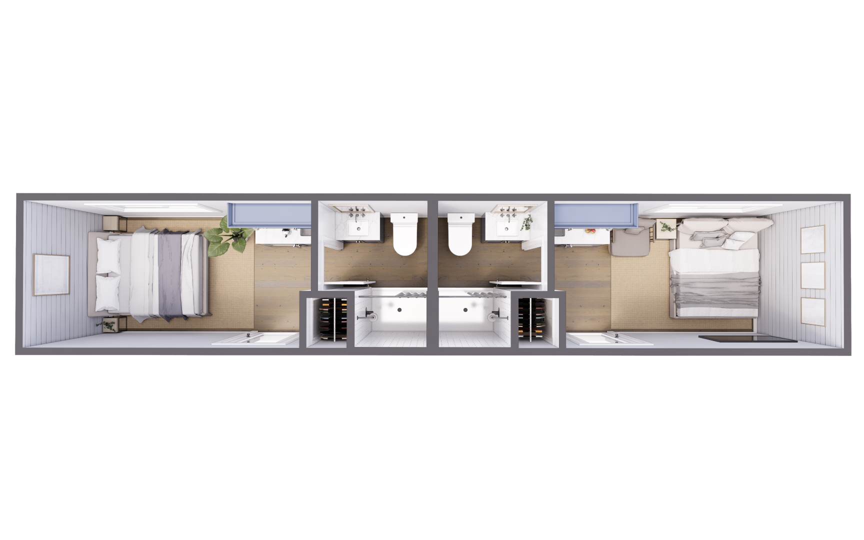 The Bunkhouse floor plan