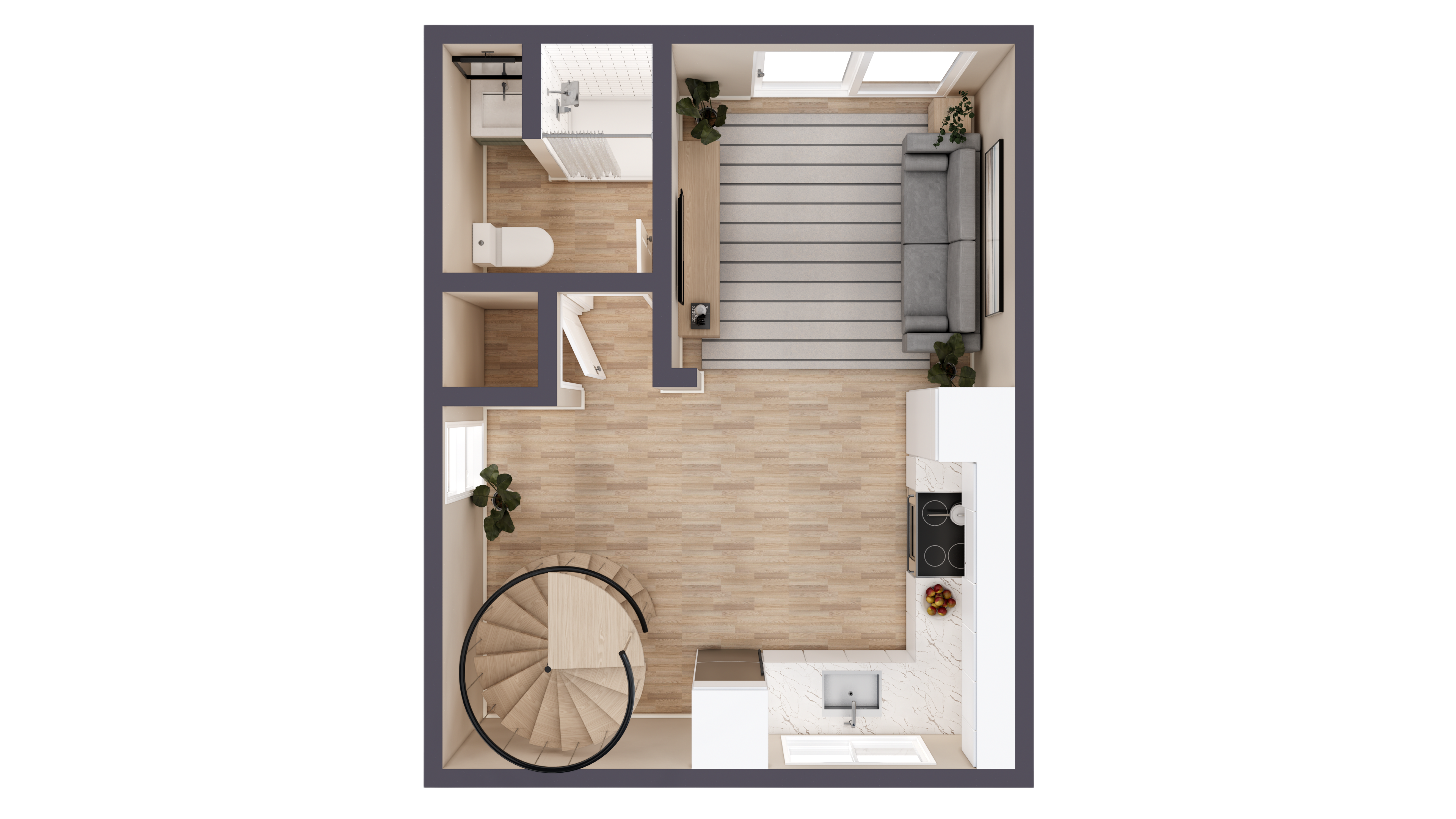 The Cube floor plan