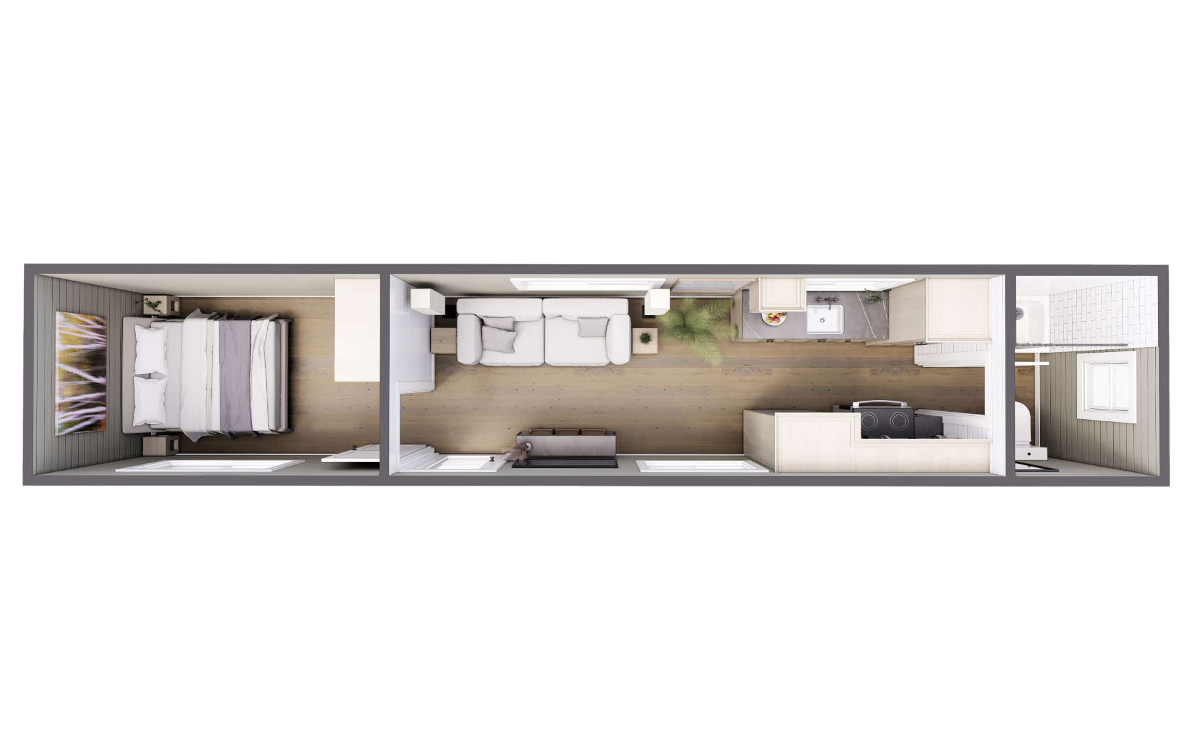The Pioneer floor plan