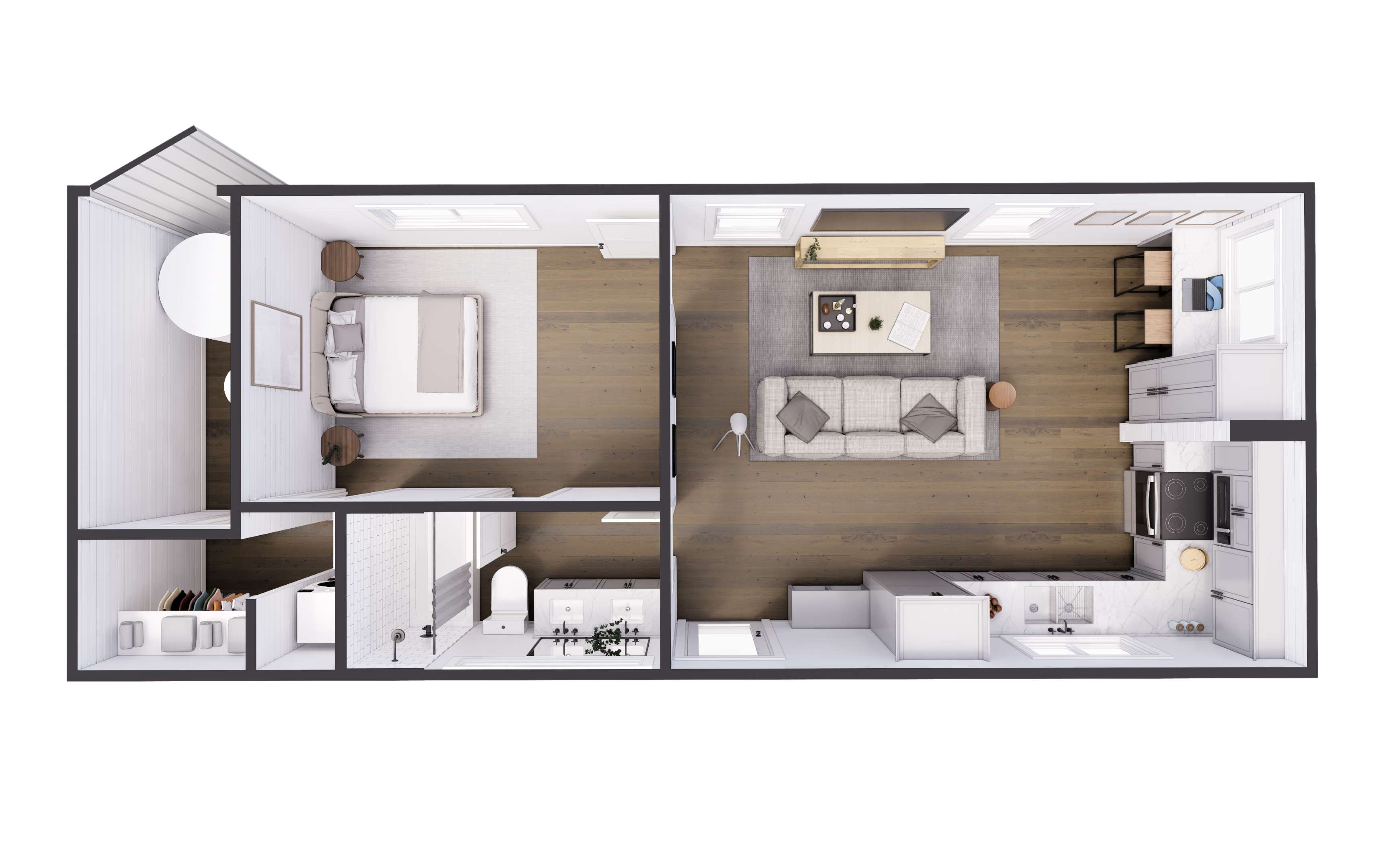 The Trailblazer floor plan