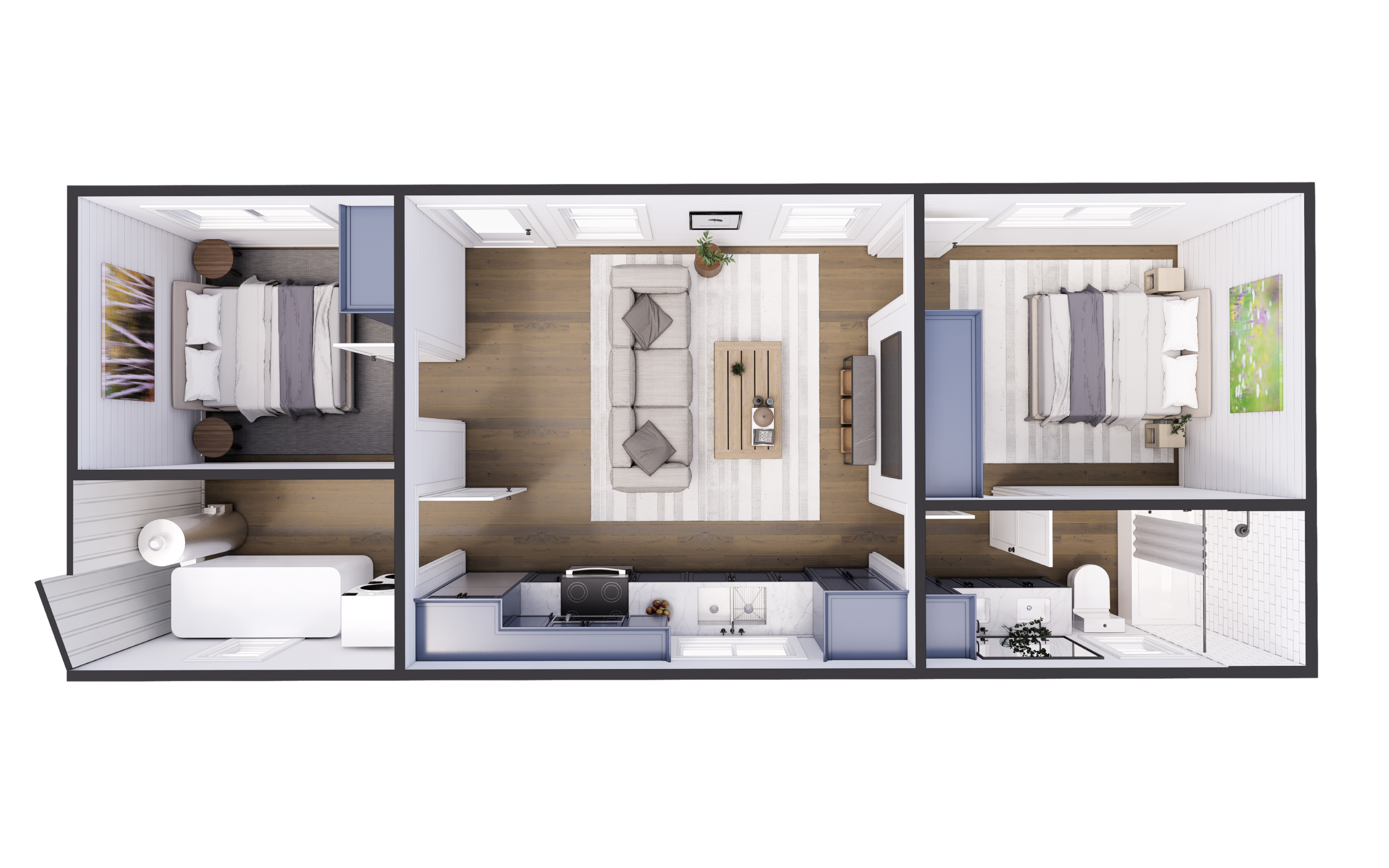 The Voyager floor plan